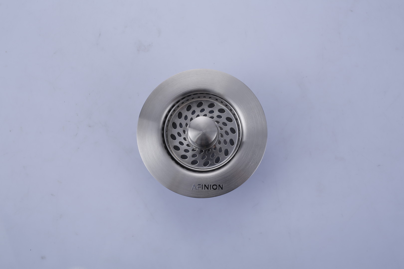 AFINION Brushed Nickel Kitchen Sink Basket Strainer