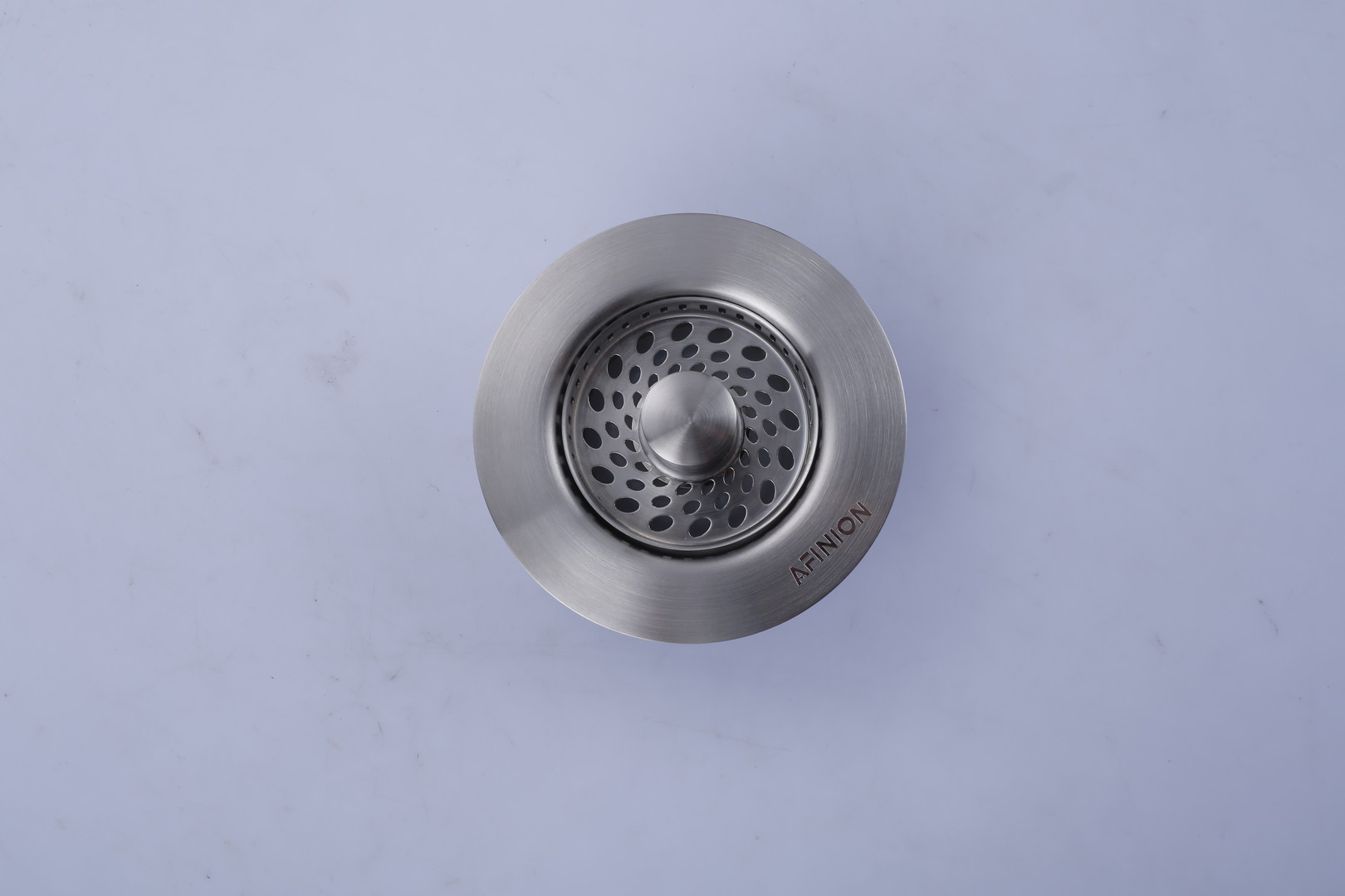 AFINION Brushed Nickel Kitchen Sink Basket Strainer