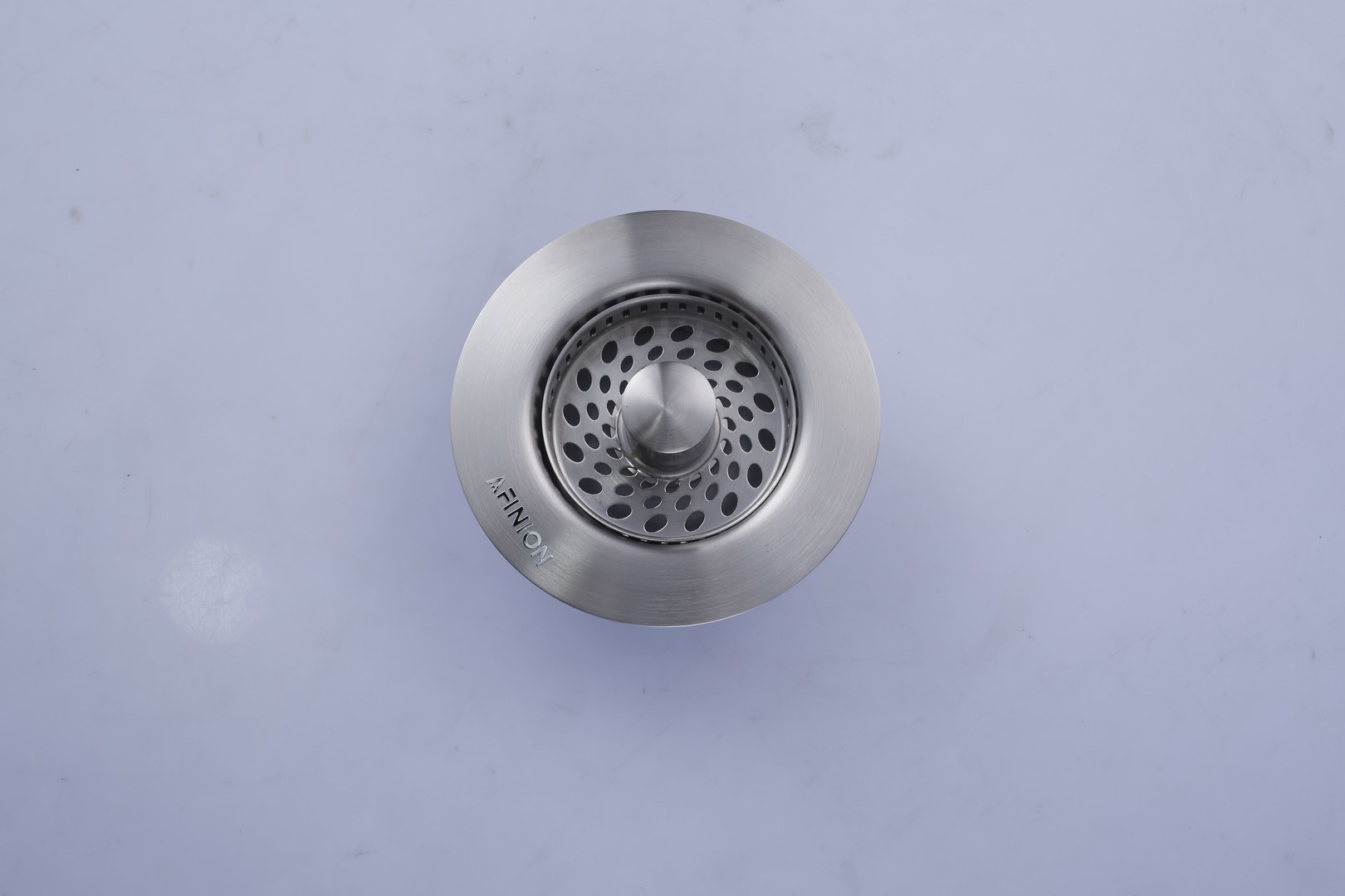 AFINION Brushed Nickel Kitchen Sink Basket Strainer