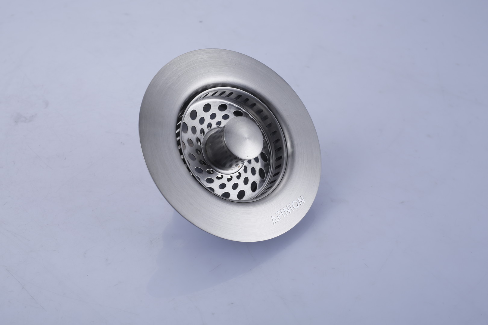 AFINION Brushed Nickel Kitchen Sink Basket Strainer