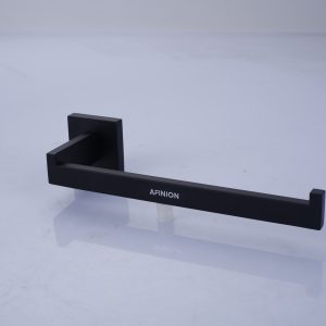 AFINION Matte Black Hand Towel Holder