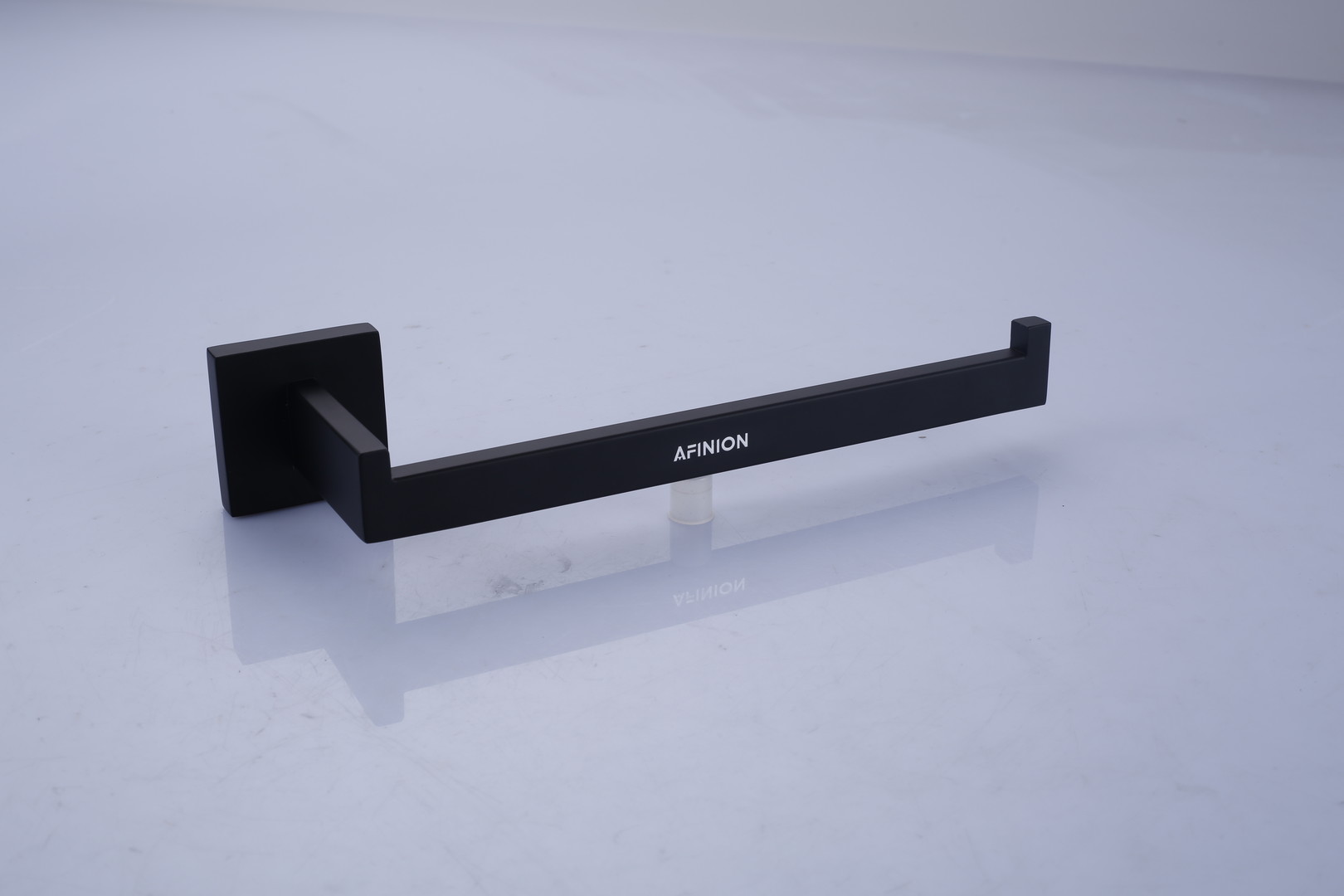AFINION Matte Black Hand Towel Holder