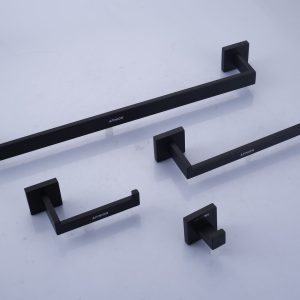 AFINION Matte Black Shower System Set with Handheld