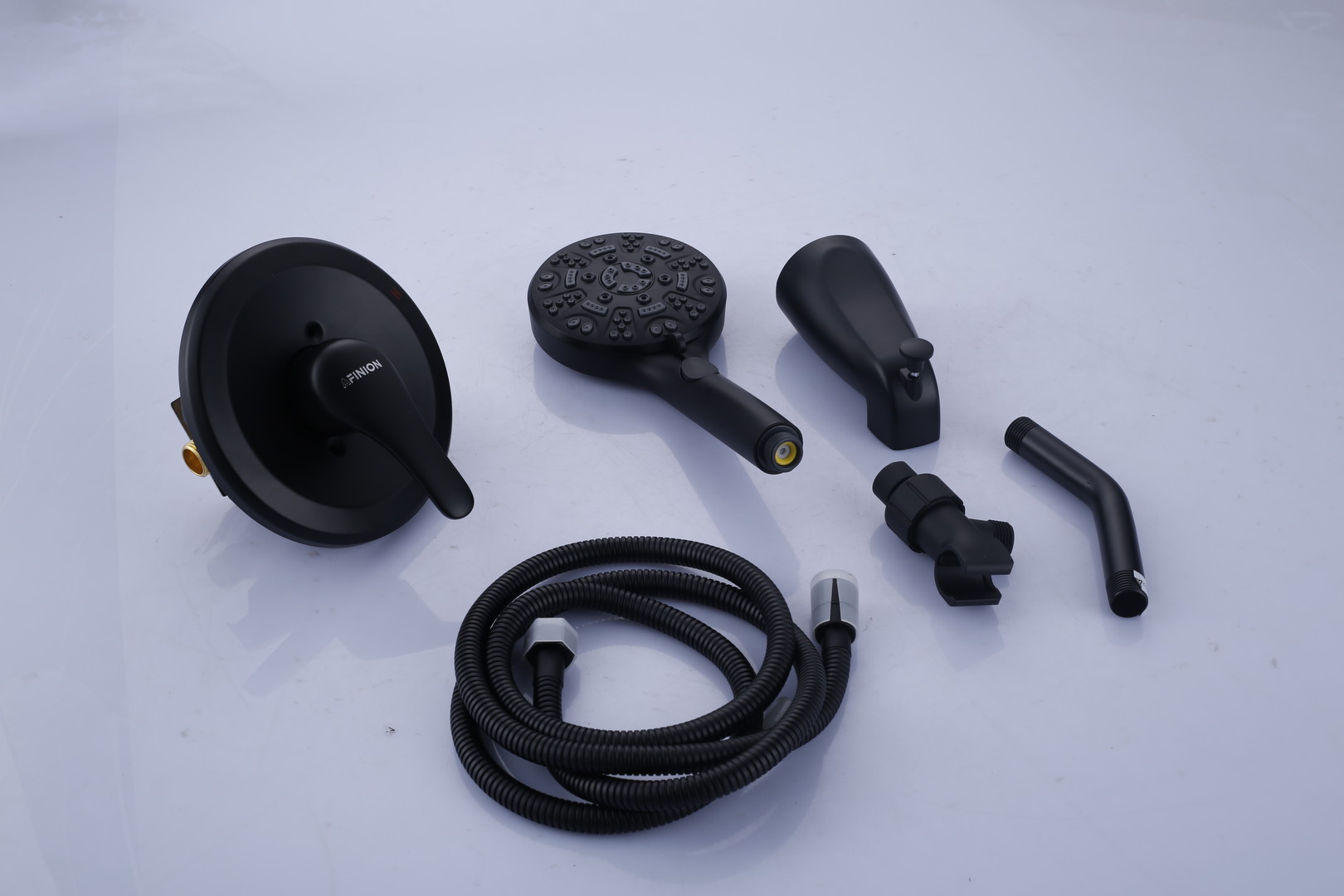 AFINION Matte Black Hand Shower Holder & Bracket