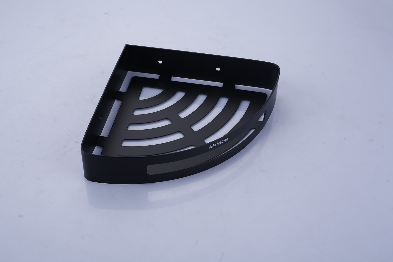 AFINION Matte Black Corner Shower Shelf