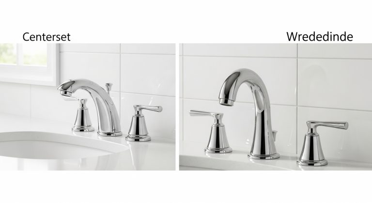 Centerset vs. Widespread Faucets: What Is the Difference?