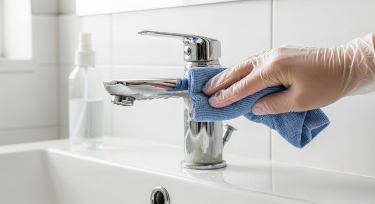How Do You Clean Hard Water Stains From a Faucet?